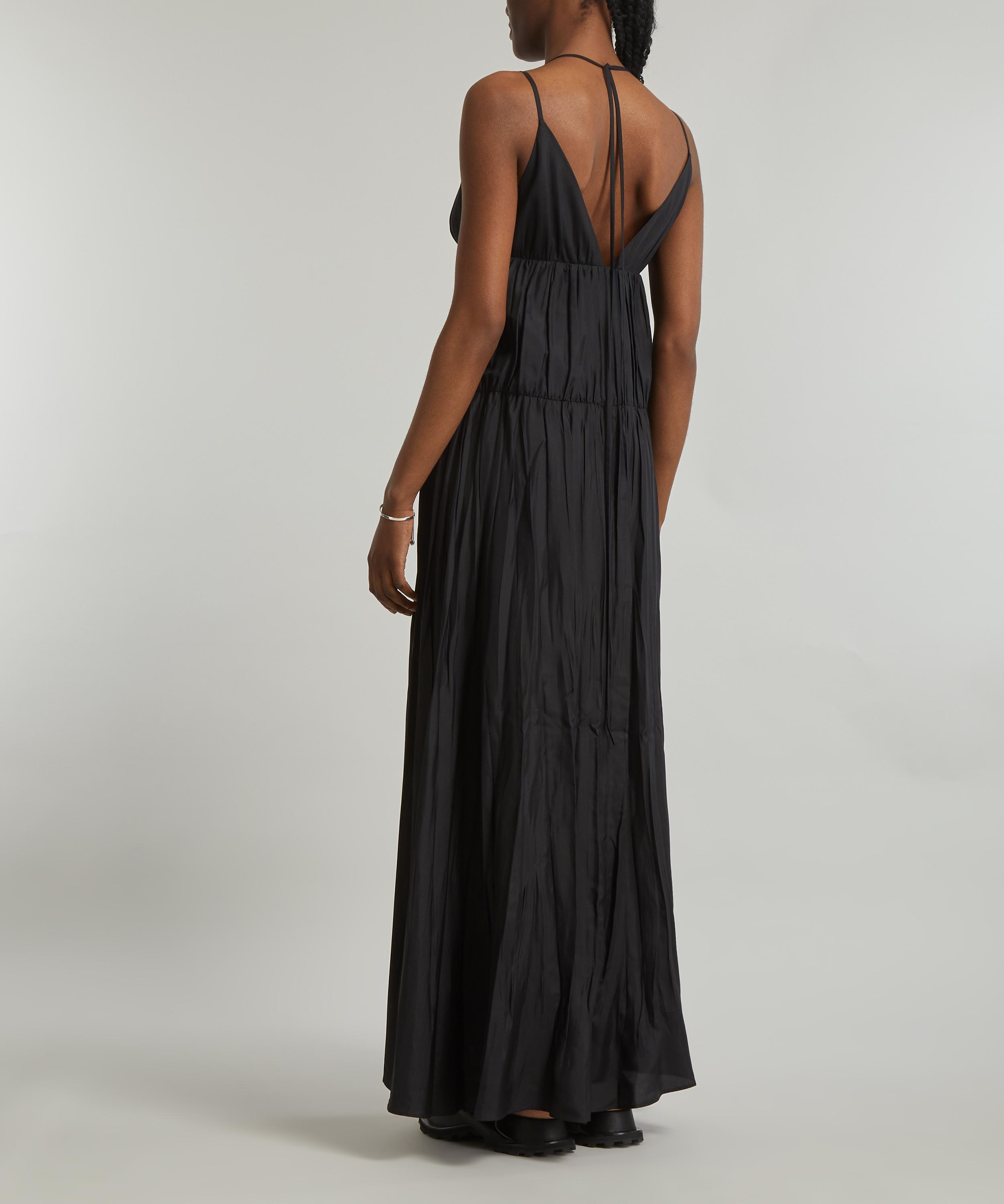 Joseph - Habotai Darnley Silk Maxi-Dress image number 3