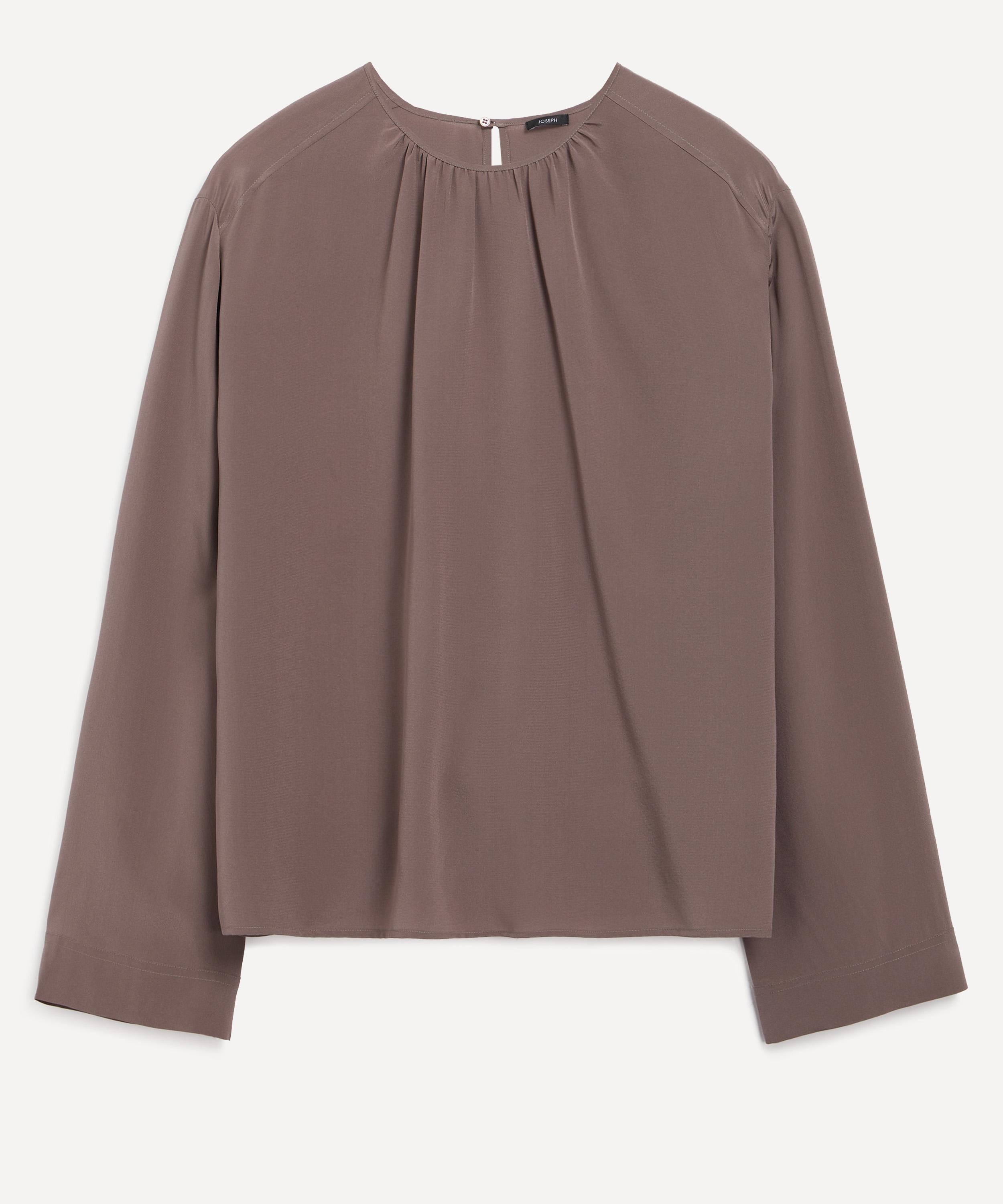 Joseph - Crepe de Soie Braidwood Blouse image number 0