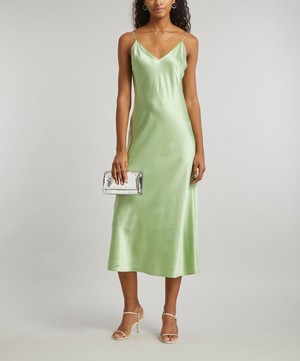 Joseph - Silk Satin Clea Dress image number 1