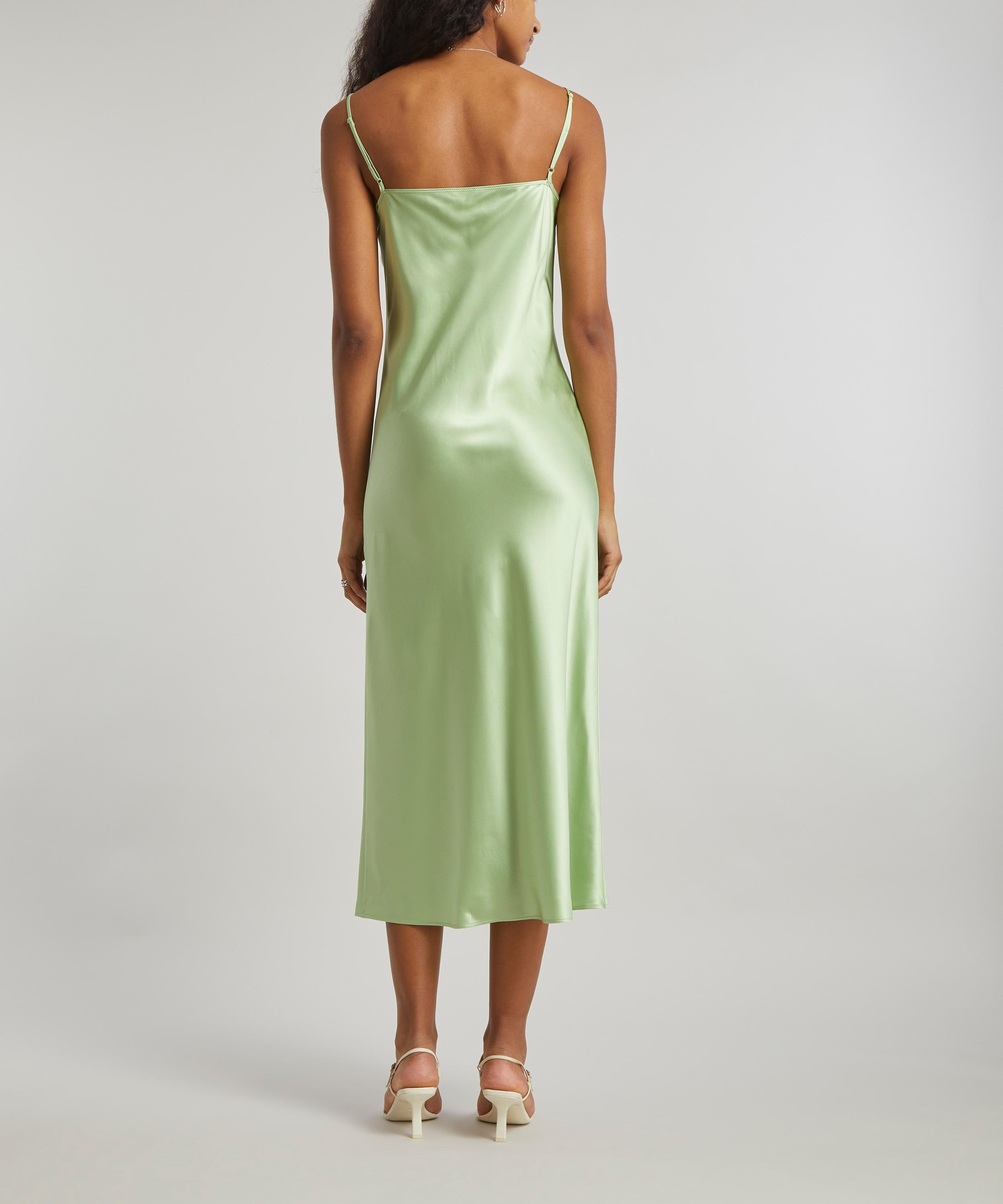 Joseph - Silk Satin Clea Dress image number 3