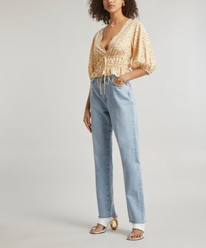 peony - Floret Holiday Blouse image number 1
