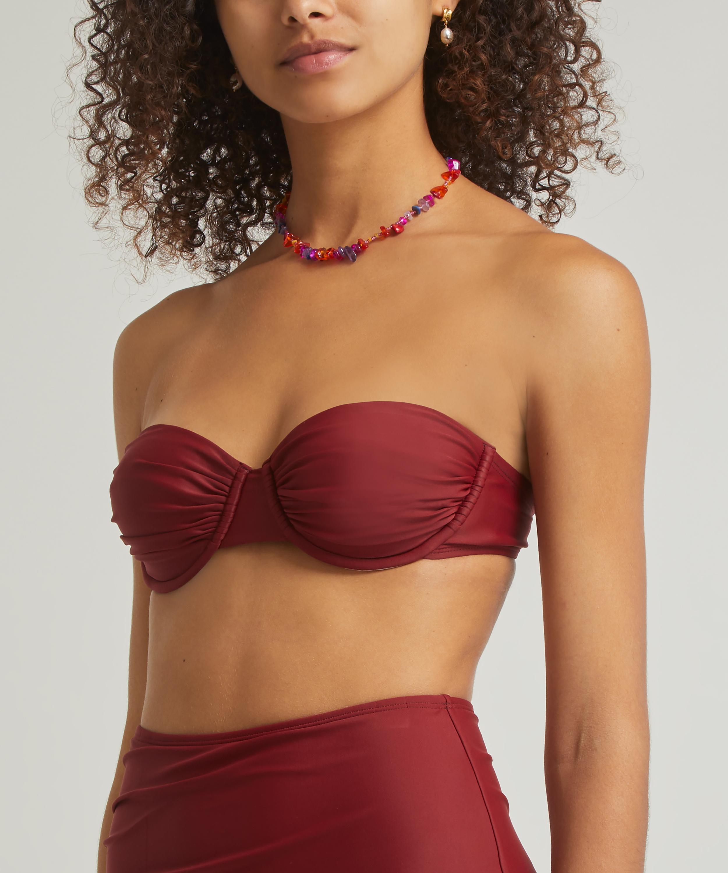 peony - Ruched Underwire Bandeau image number 2