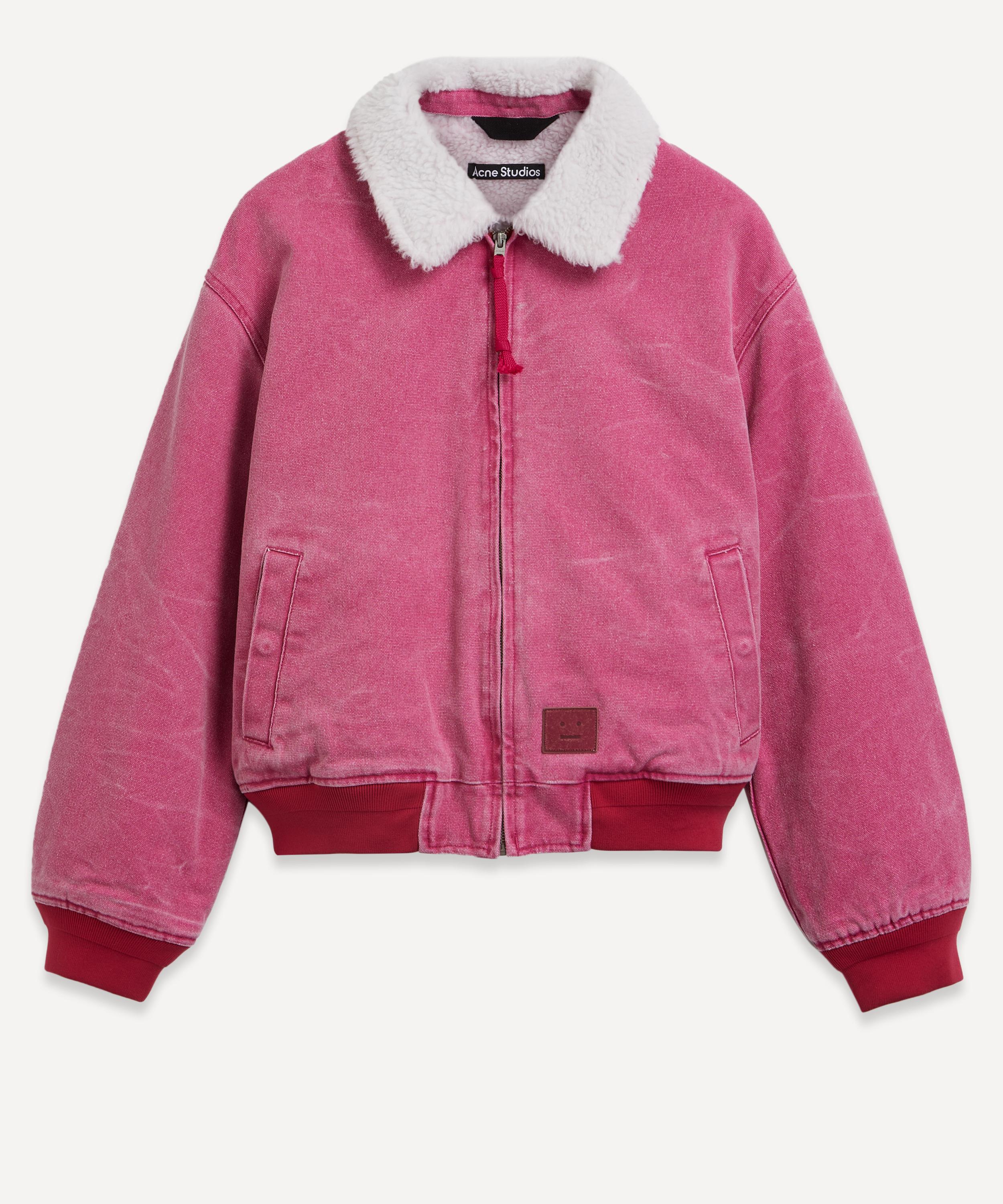 Acne studios 2025 pink bomber jacket