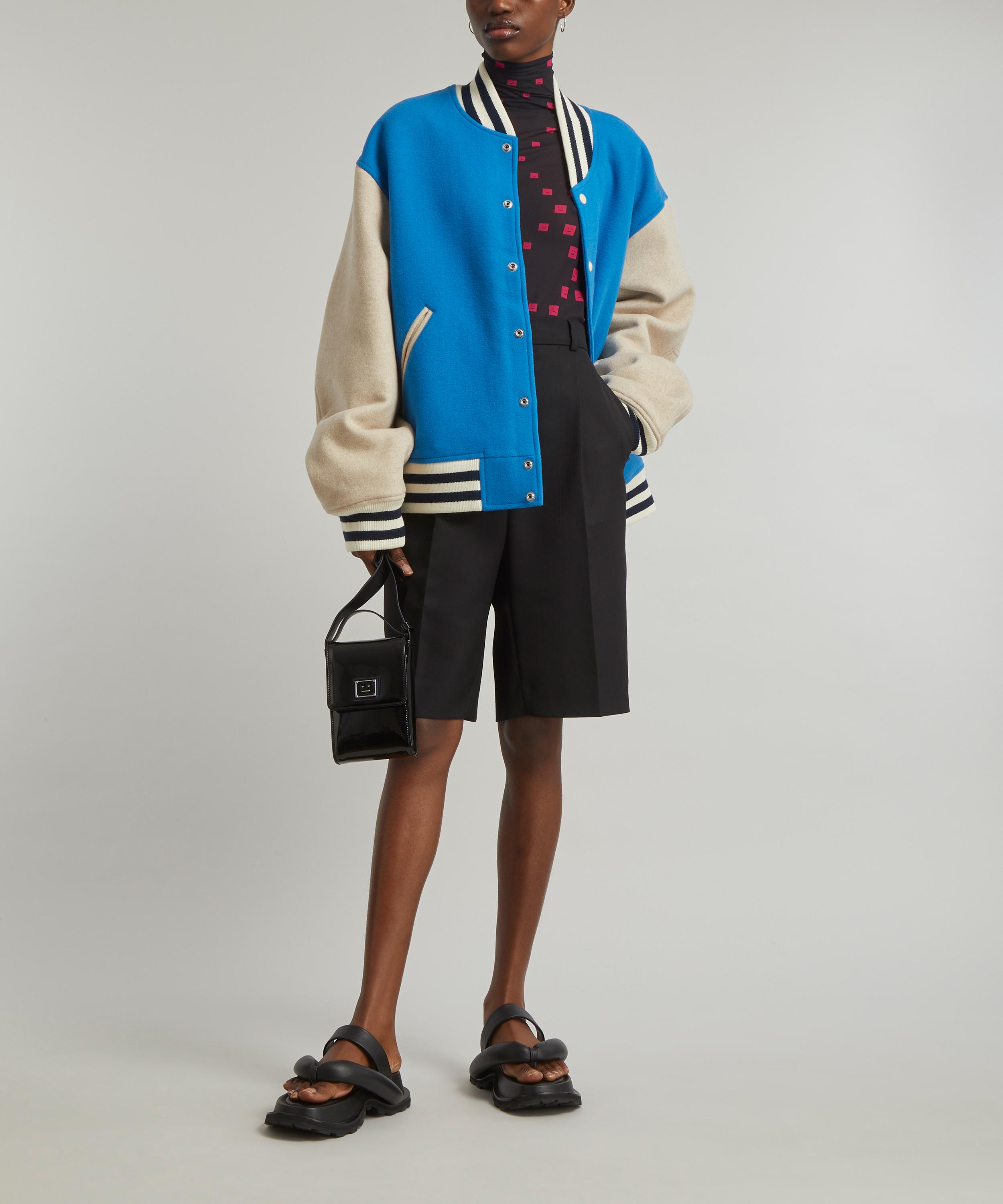 Acne Studios - Sapphire-Blue Varsity Jacket image number 1