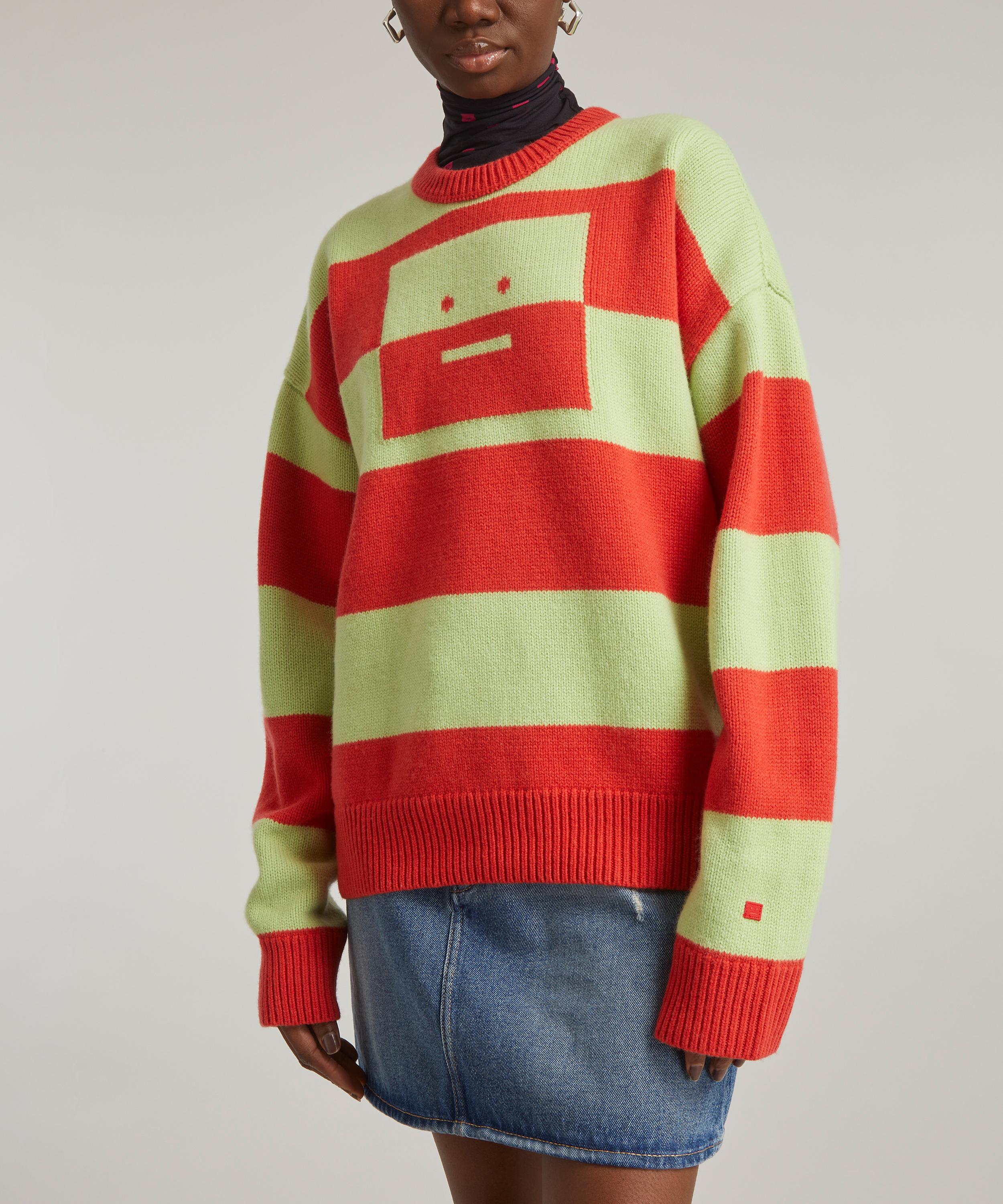 Acne studios striped sweatshirt sale