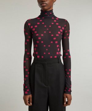 Acne Studios - Face Logo Roll-Neck Top image number 2