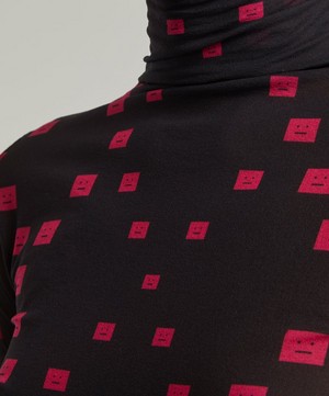 Acne Studios - Face Logo Roll-Neck Top image number 4