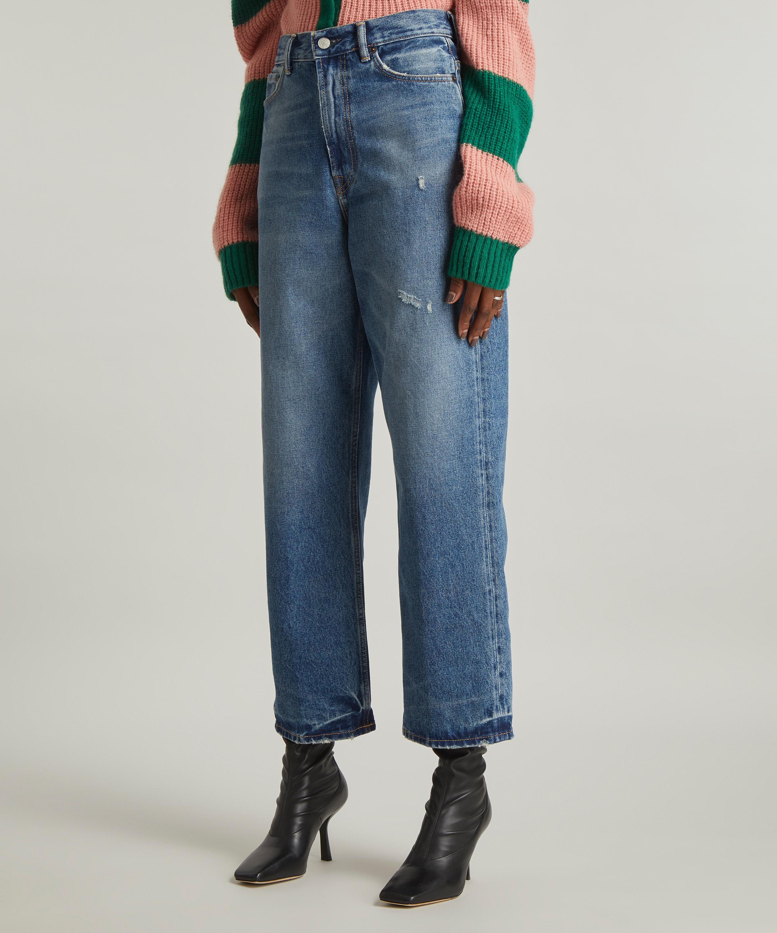 Acne high hot sale waisted jeans