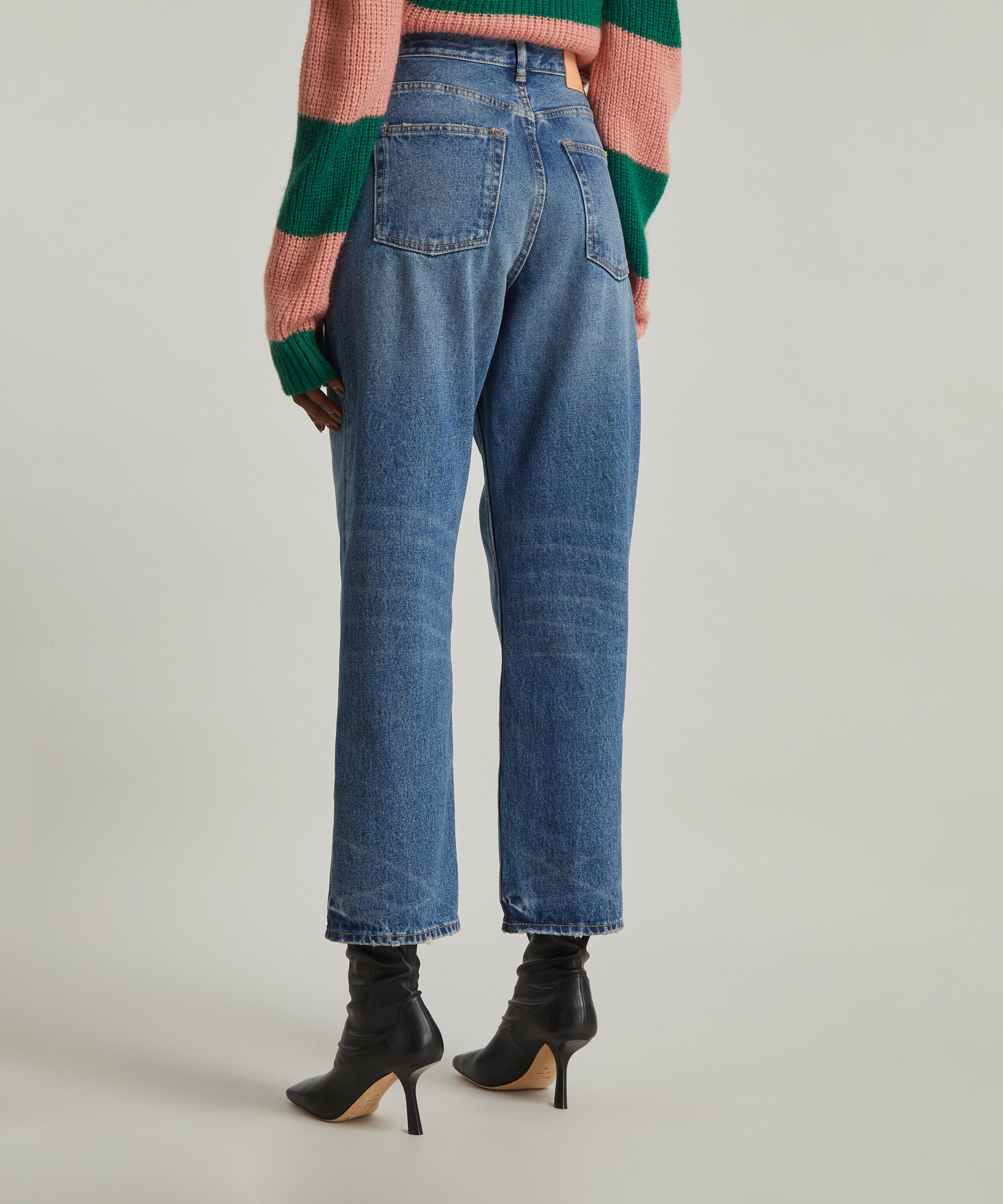 High waisted jeans loose 2024 fit