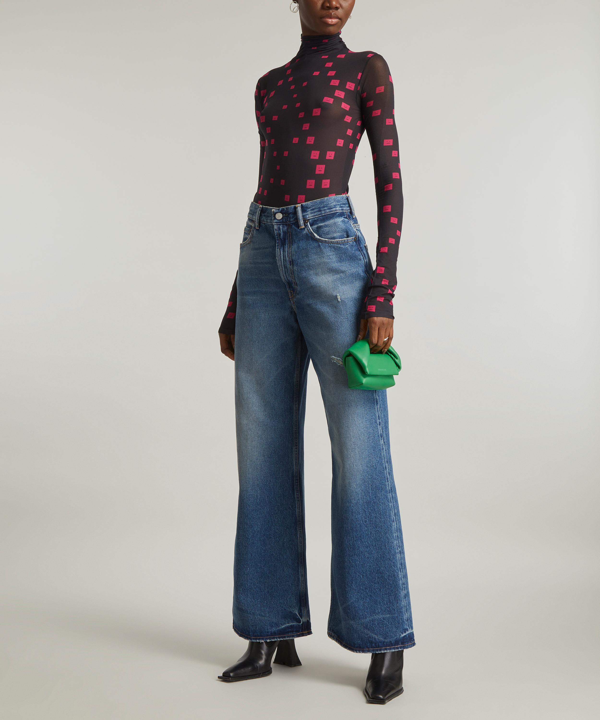 Acne Studios Relaxed Fit Wide-Leg Jeans