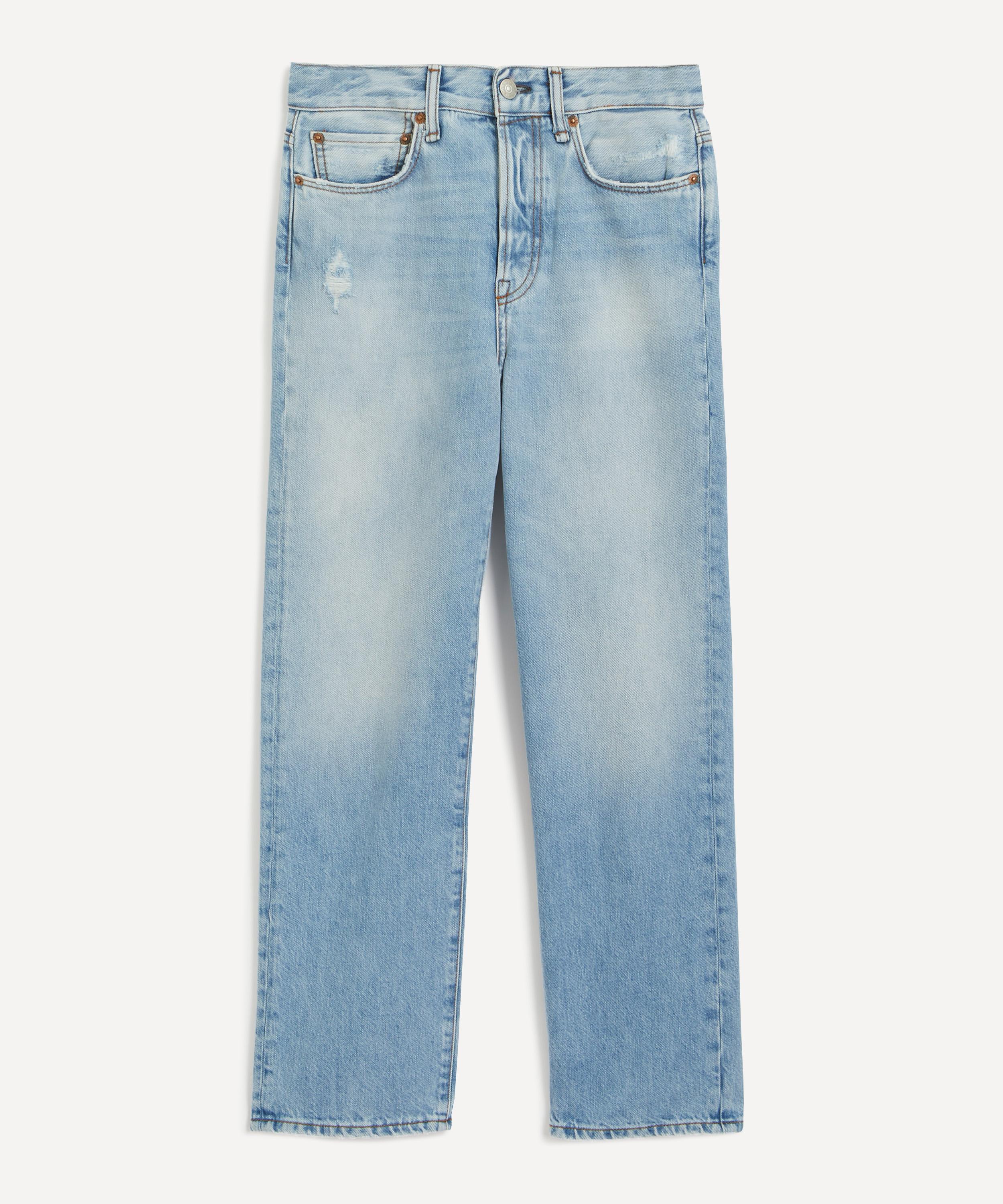 Acne Studios - Mece Light-Blue Vintage Regular-Fit Jeans image number 0