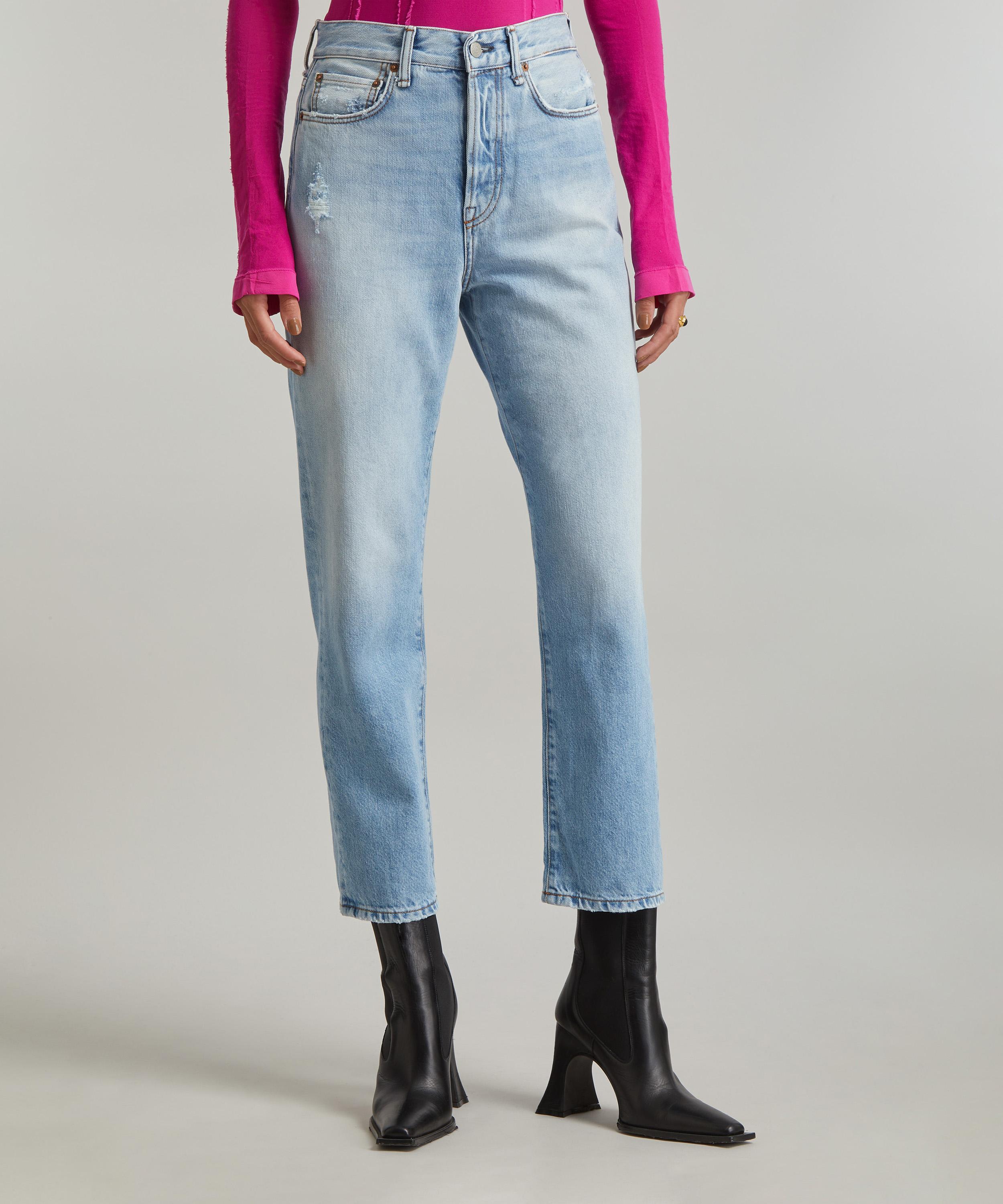 Acne Studios - Mece Light-Blue Vintage Regular-Fit Jeans image number 2