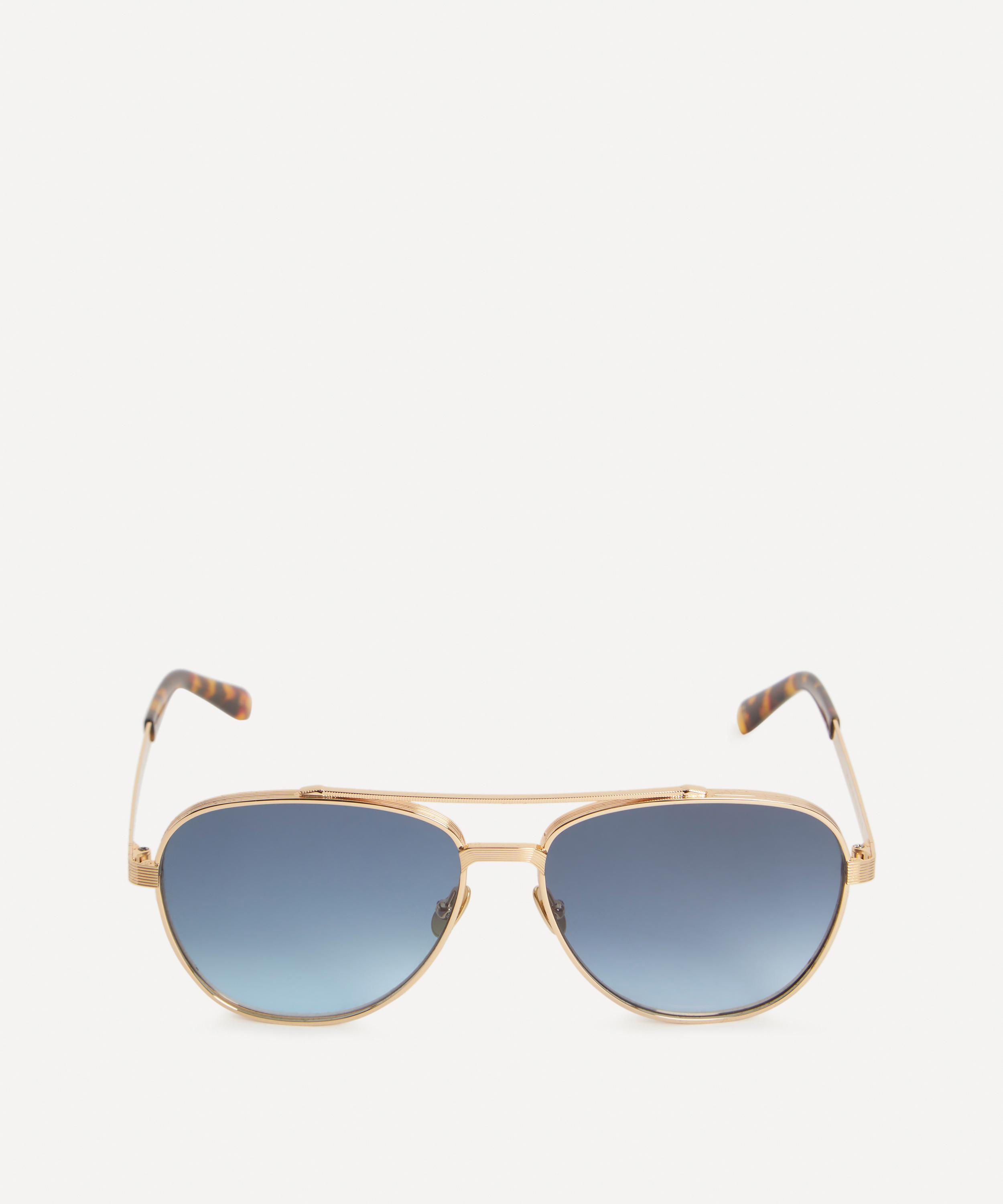 Moscot - Shav Metal Aviator Sunglasses image number 0