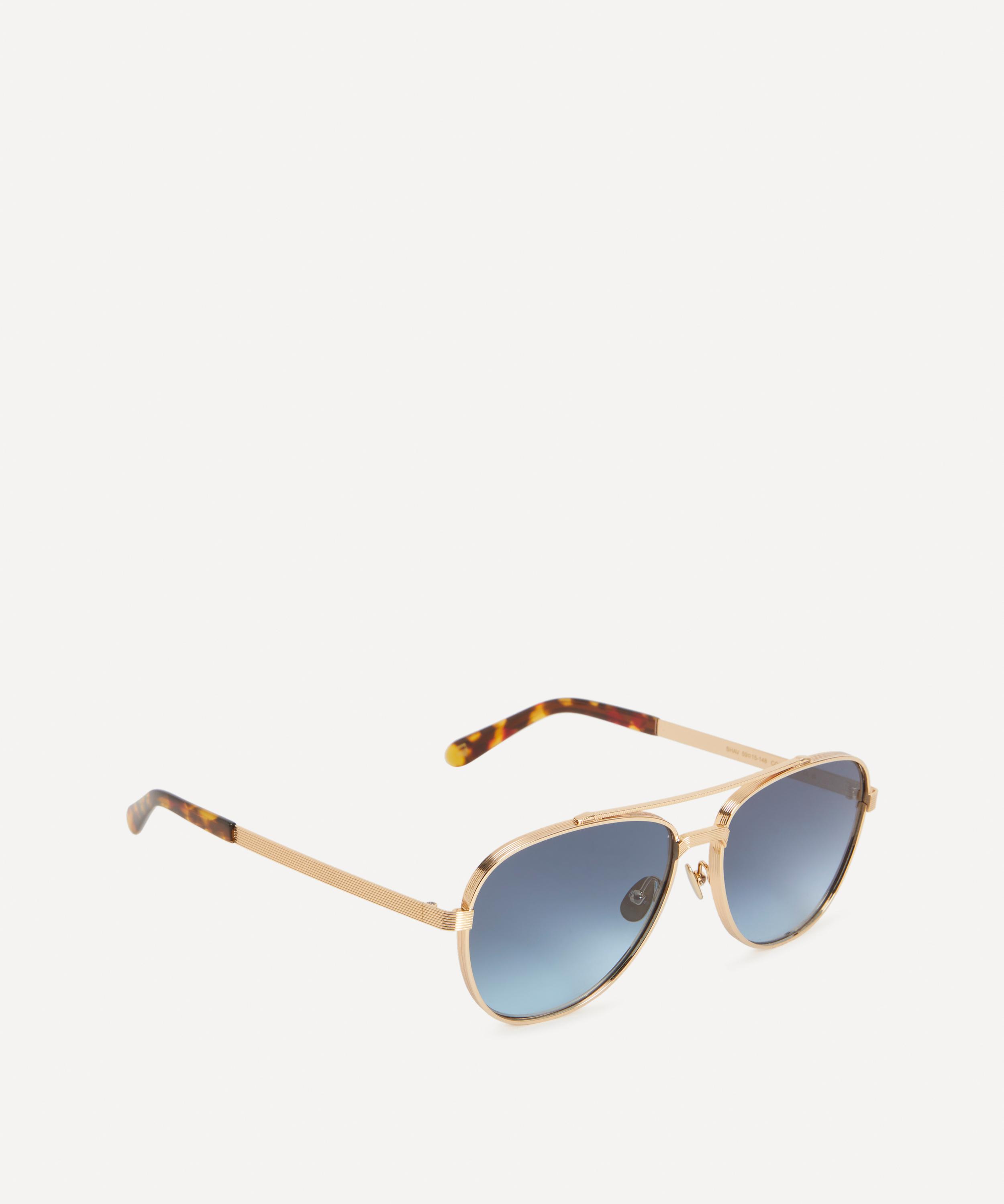 Moscot - Shav Metal Aviator Sunglasses image number 1