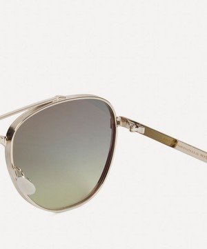Moscot - Shav Metal Aviator Sunglasses image number 2