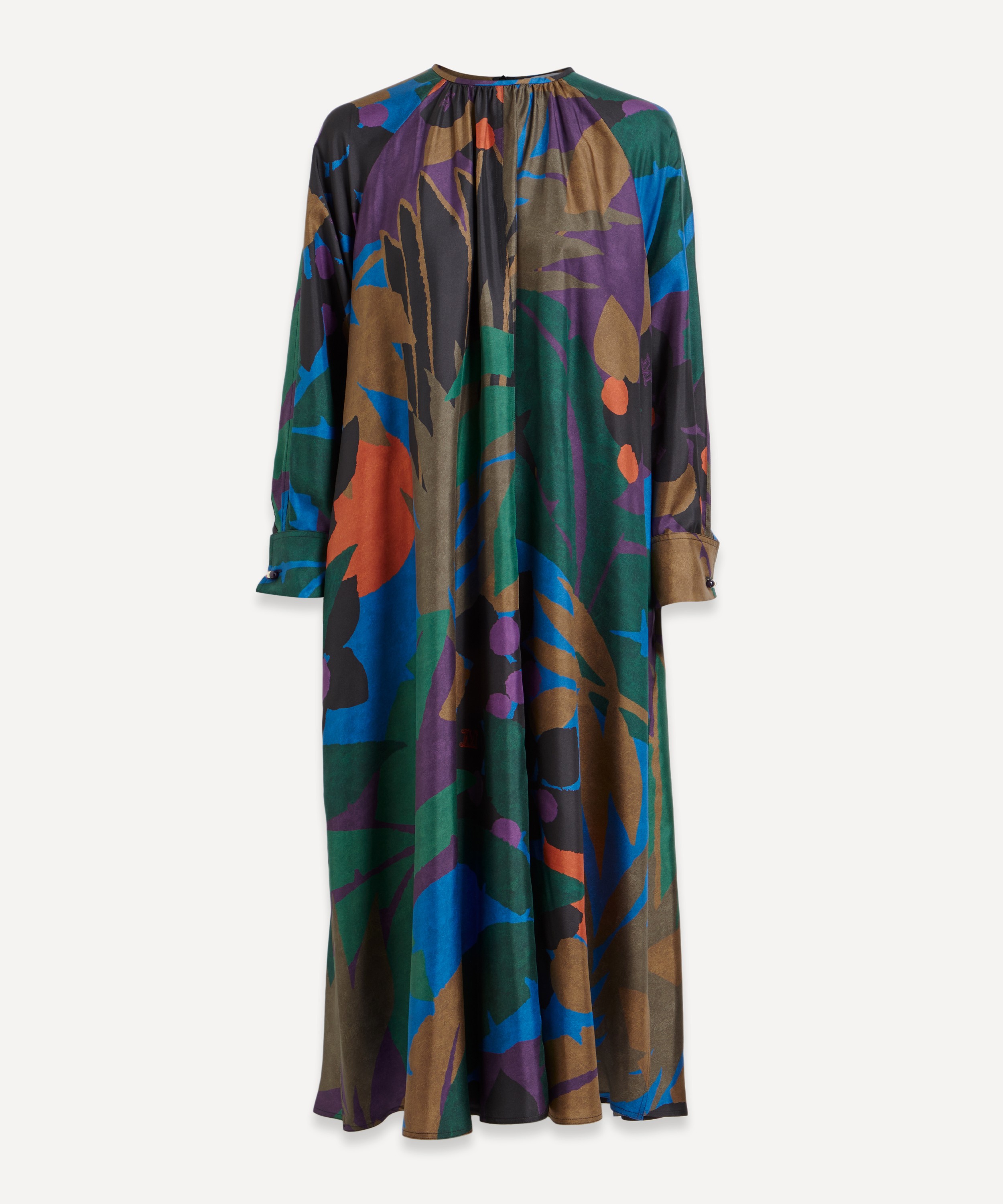 MaxMara - Azzuro Silk Dress image number 0