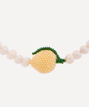 Pura Utz - Pearl Lemon Necklace image number 1