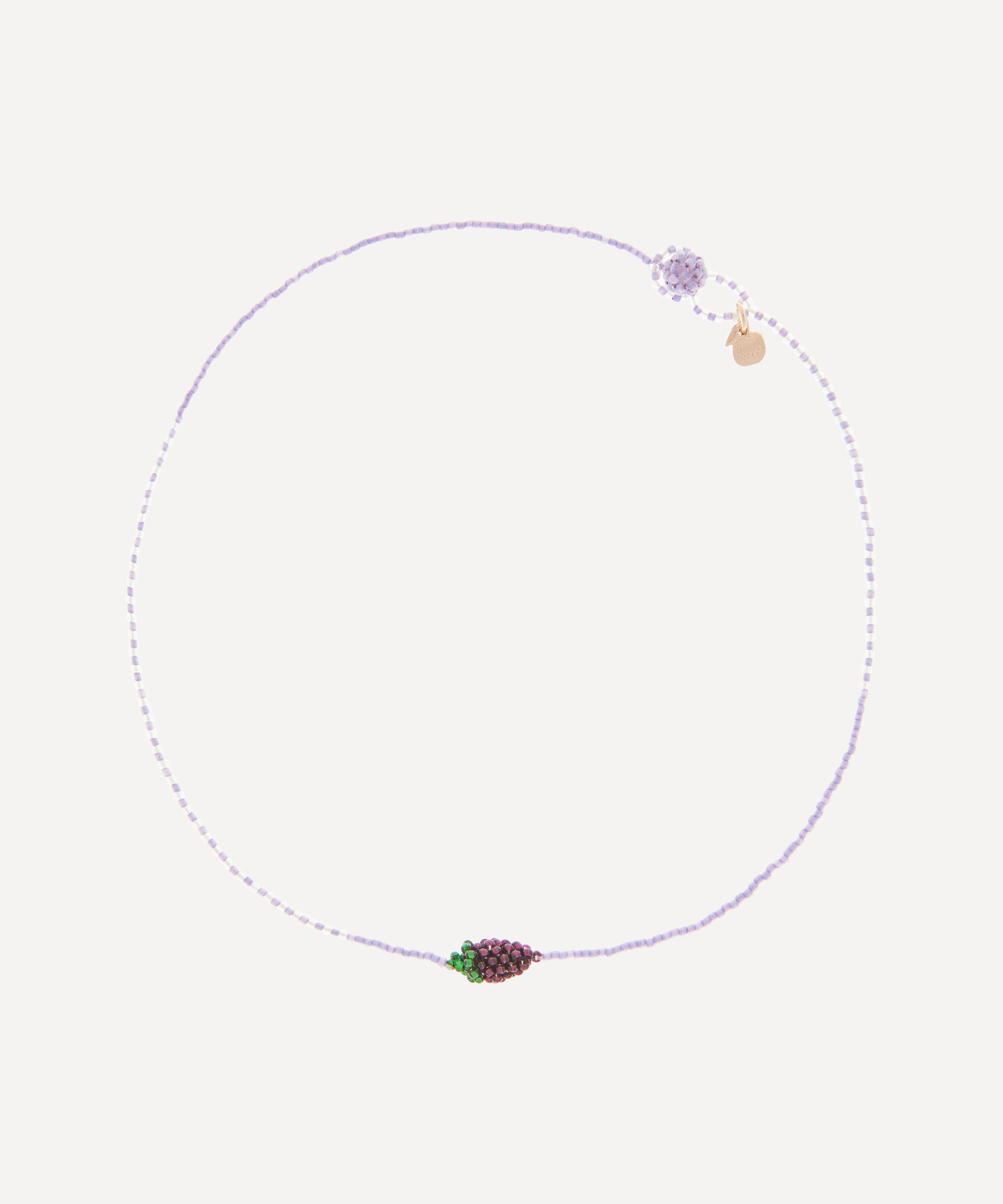 Pura Utz - Simple Simple Grape Bead Necklace image number 0