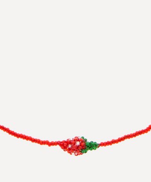 Pura Utz - Simple Simple Strawberry Bead Necklace image number 1