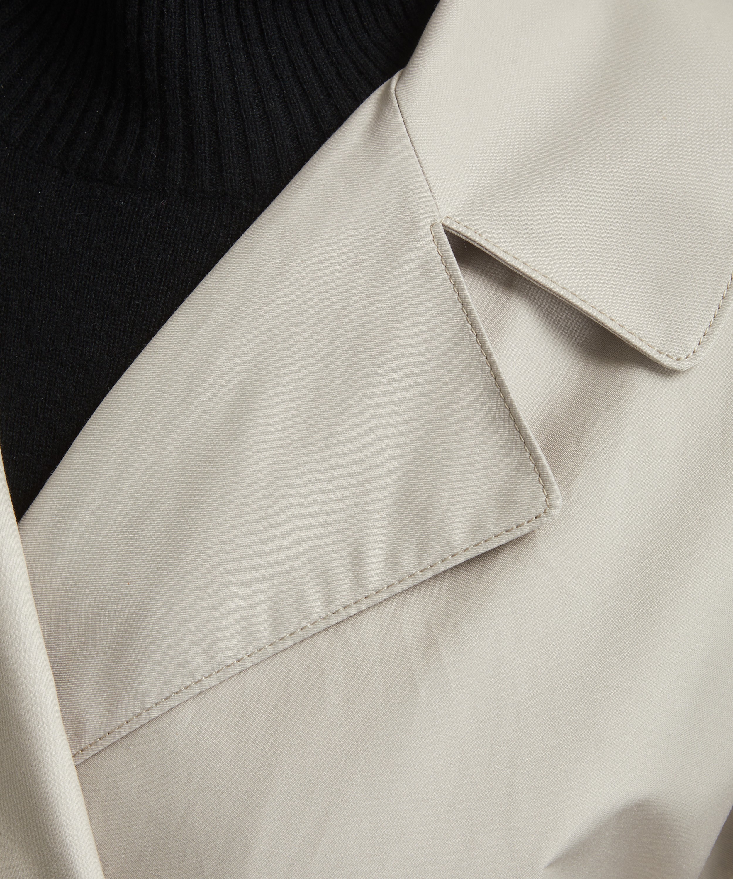 MaxMara - A-Trench Water-Repellent Cotton-Twill Trench Coat image number 4