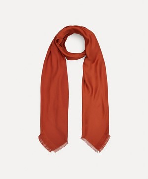 MaxMara - Wales Silk-Blend Stole Scarf image number 0