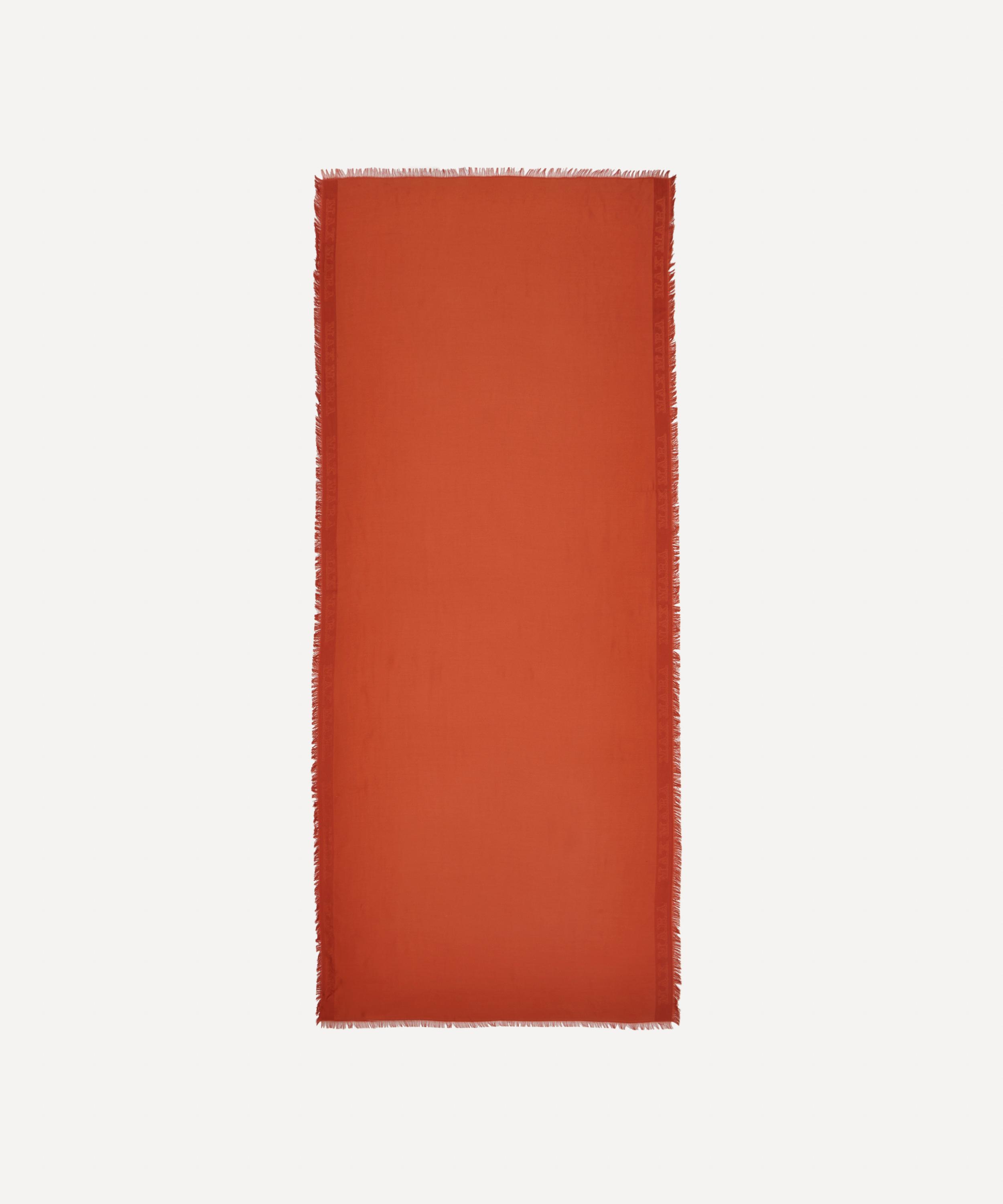 MaxMara - Wales Silk-Blend Stole Scarf image number 2