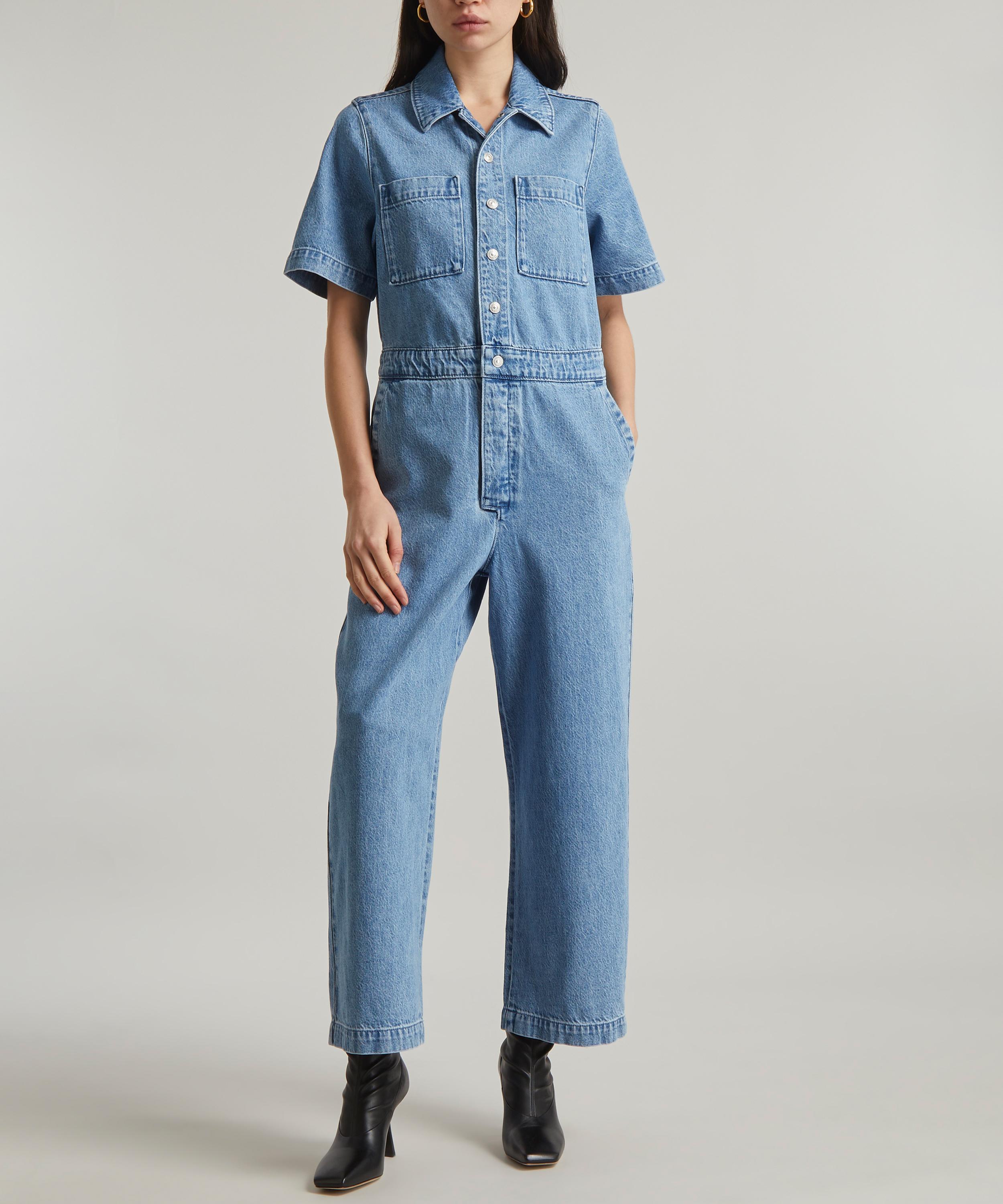 Short leg boiler store suit