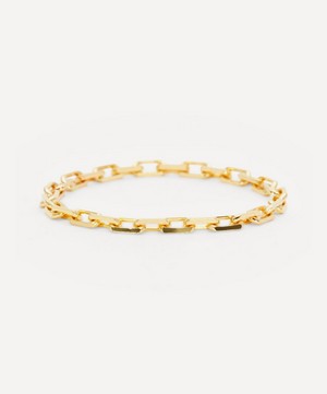 Satomi Kawakita - 18ct Gold Stella Chain Ring image number 0