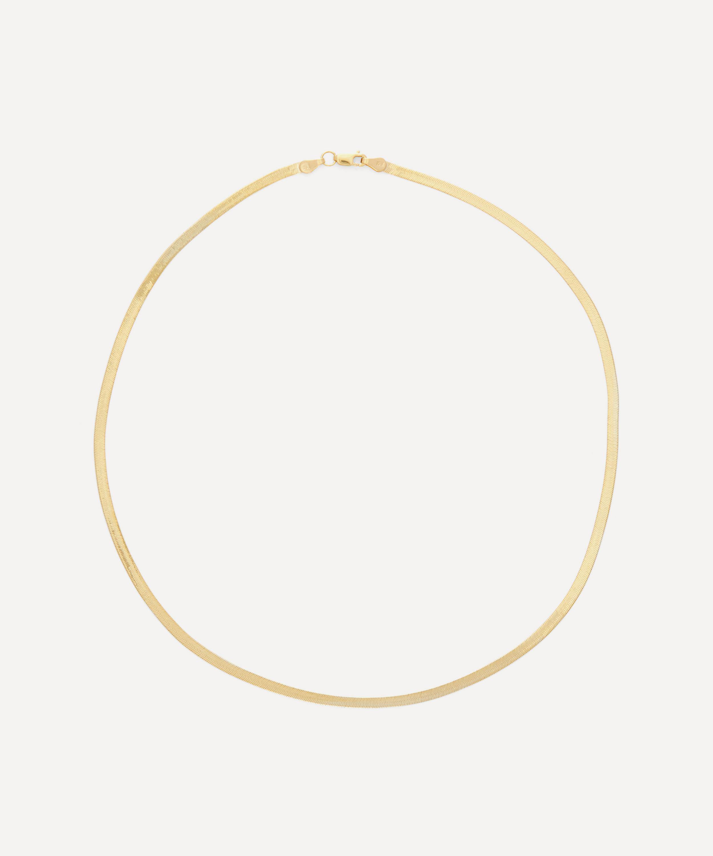 Satomi Kawakita - 14ct Gold Snake Chain Necklace image number 0