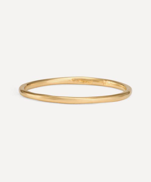 Satomi Kawakita - 18ct Gold Solid Plain Band Ring