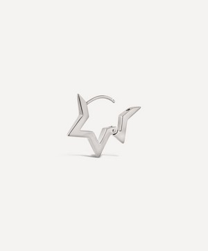 Dinny Hall - Sterling Silver Stargazer Click Hoop Earrings image number 3