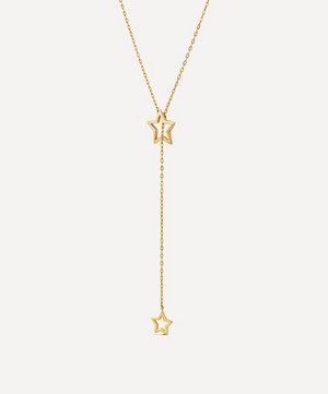 Dinny Hall - 22ct Gold-Plated Vermeil Silver Stargazer Large Lariat Pendant Necklace image number 2