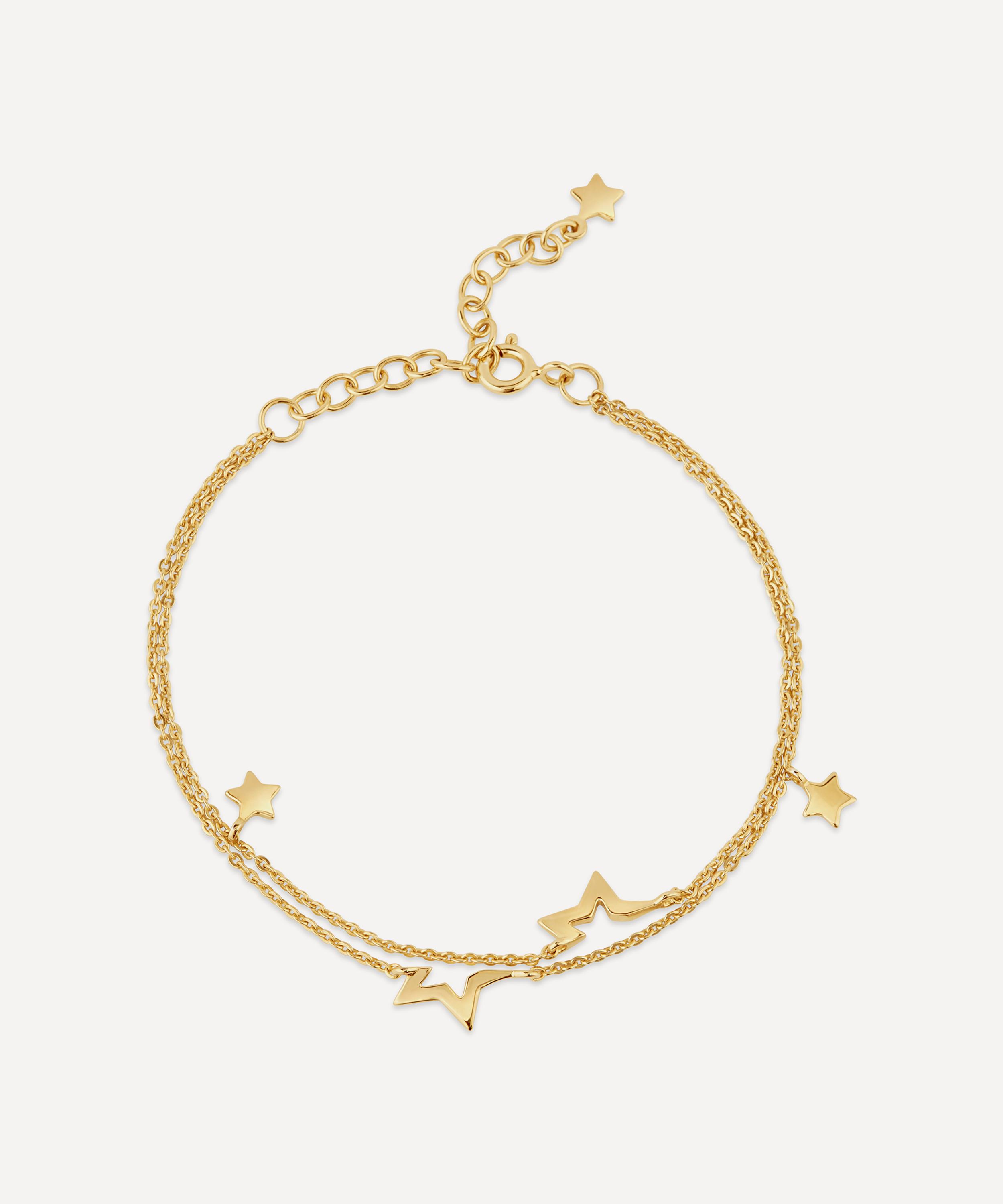 Dinny Hall 22ct Gold-Plated Vermeil Silver Stargazer Double Chain