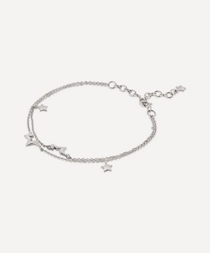 Dinny Hall - Sterling Silver Stargazer Double Chain Wristlet Bracelet image number 0