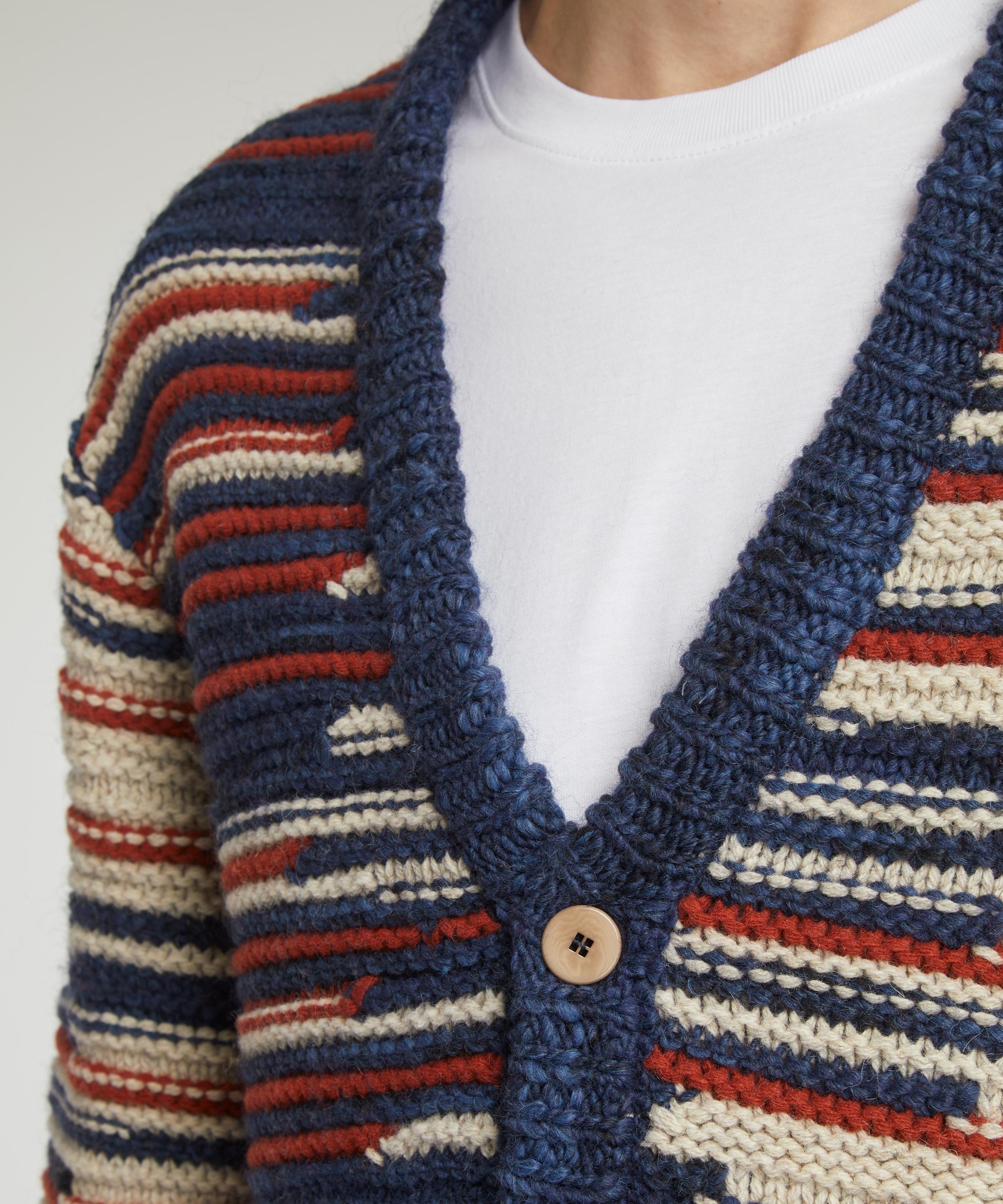 Folk -  Multi-Yarn Cardigan image number 4