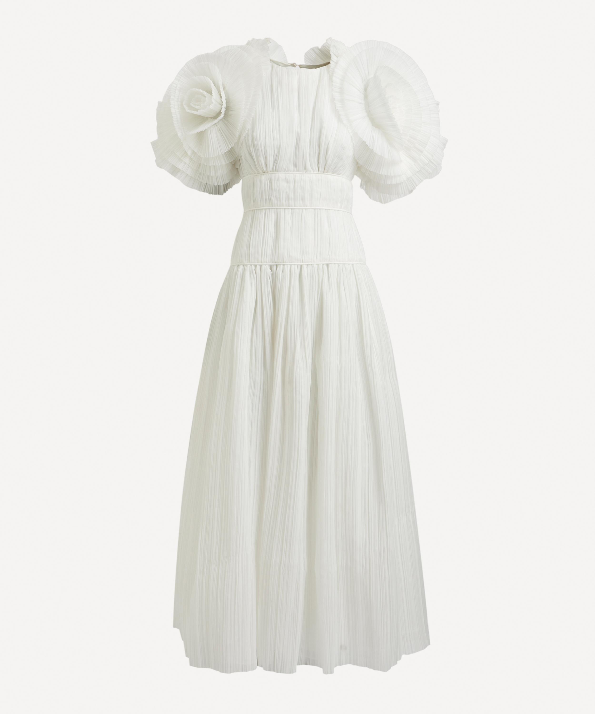 Aje - Expressive Pleated Maxi-Dress image number 0