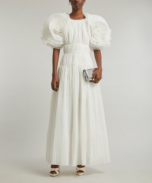 Aje - Expressive Pleated Maxi-Dress image number 1