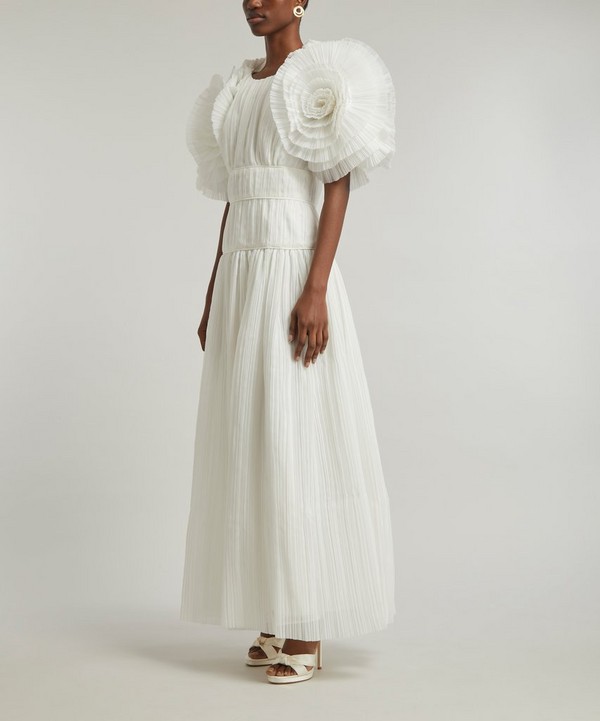 Aje Expressive Pleated Maxi-Dress | Liberty