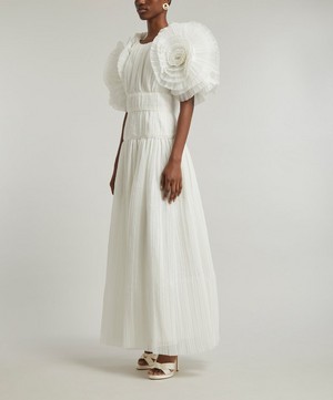 Aje - Expressive Pleated Maxi-Dress image number 2