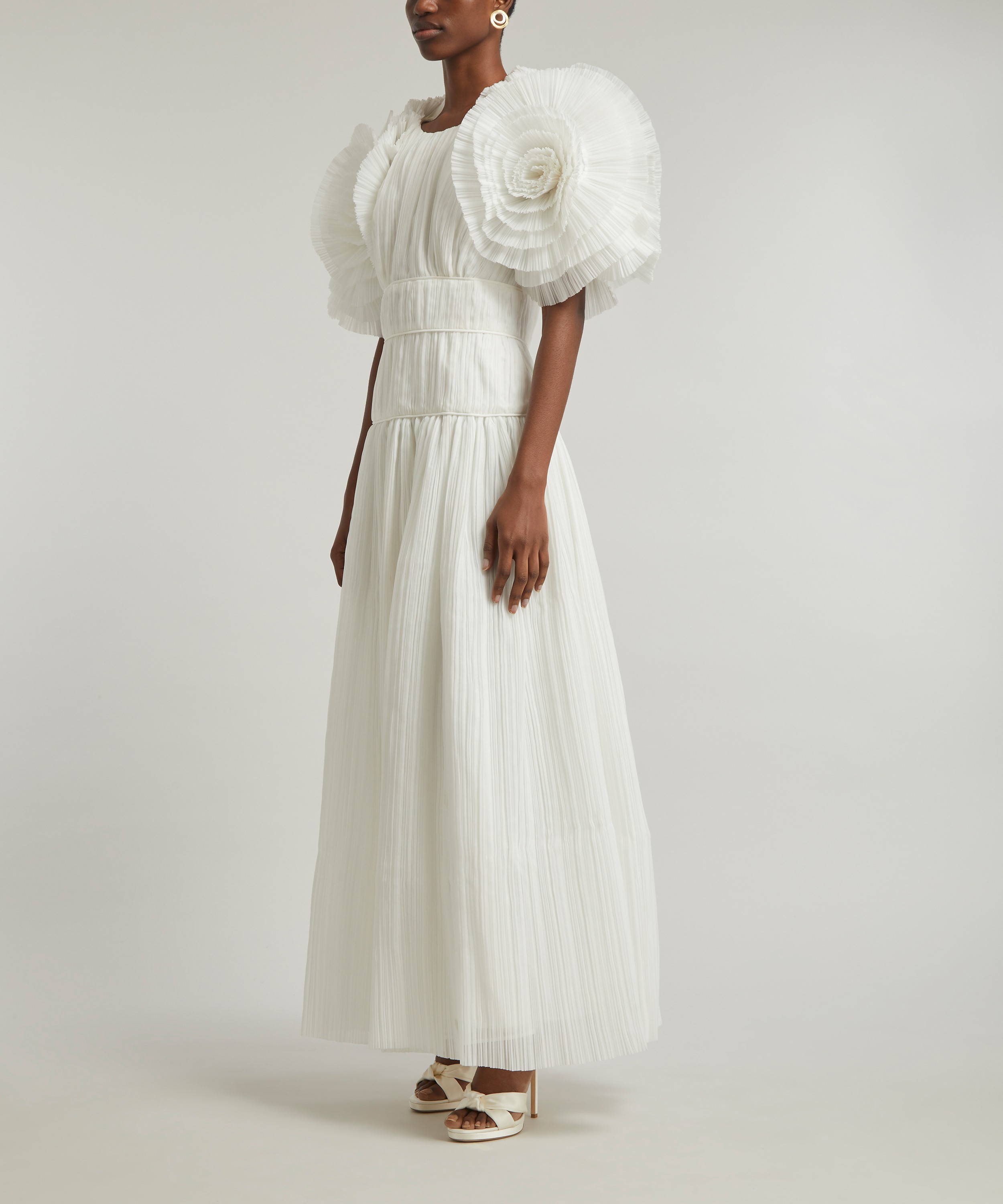 Aje Expressive Pleated Maxi-Dress | Liberty