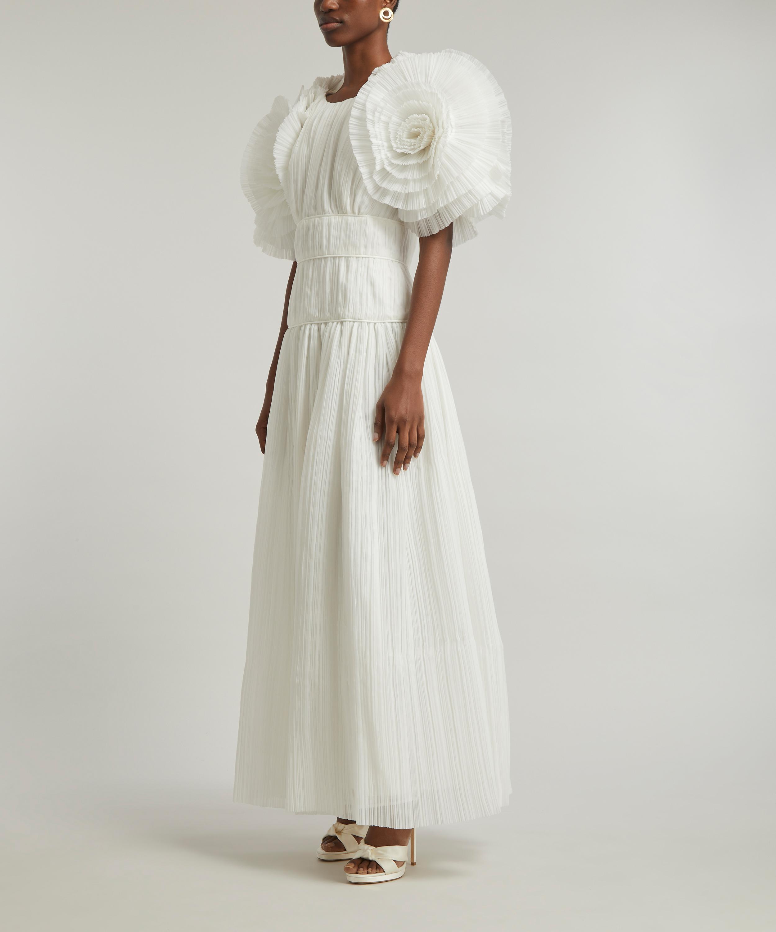 Aje - Expressive Pleated Maxi-Dress image number 2