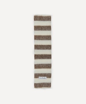 Acne Studios - Stripe Wool-Blend Scarf image number 0