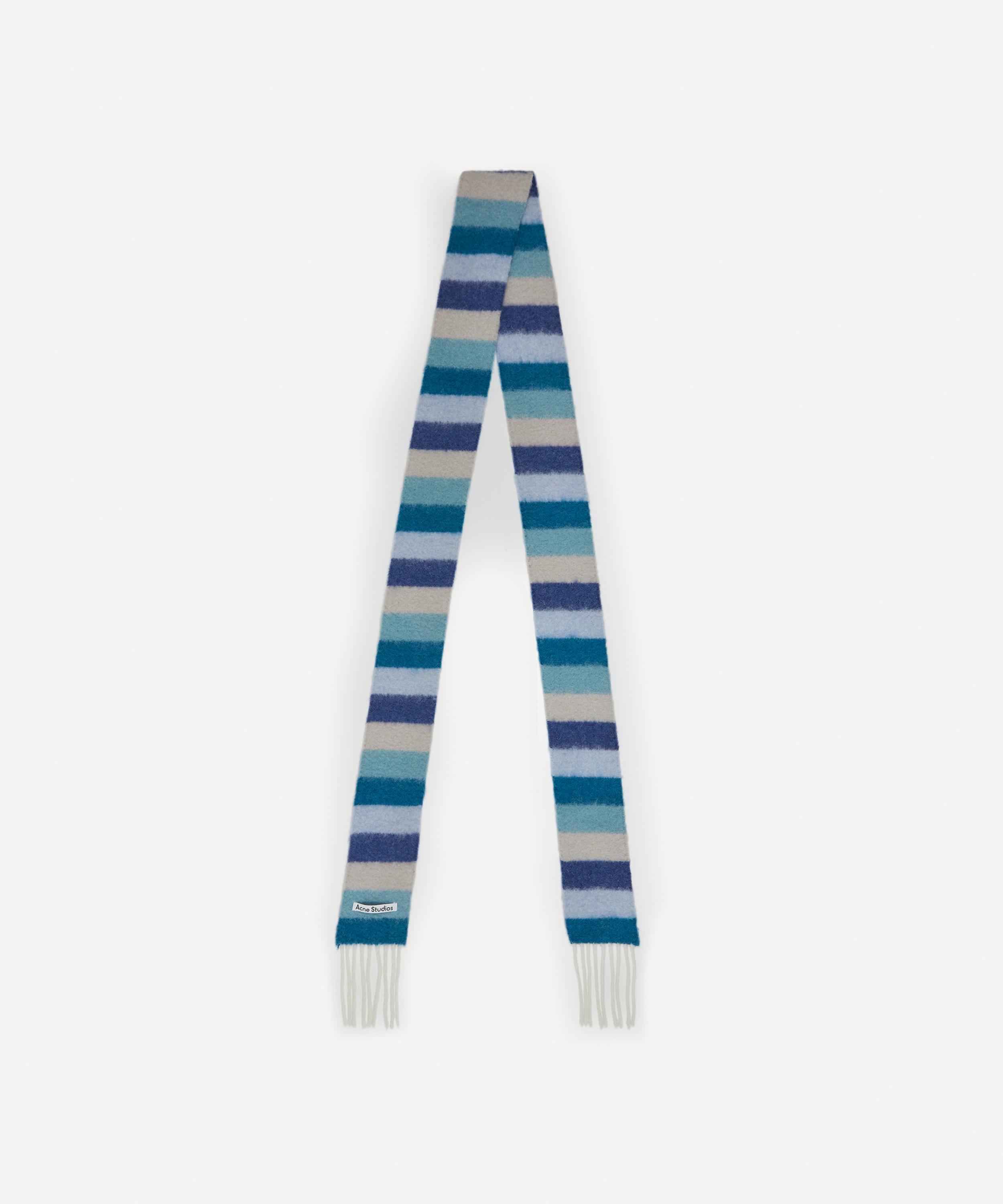 Acne Studios - Skinny Wool-Alpaca Fringe Scarf image number 1