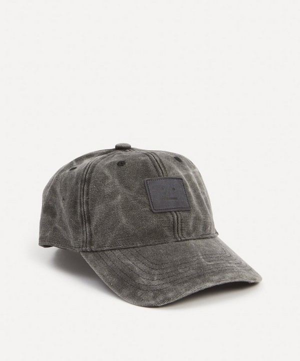 Acne Studios - Leather Patch Baseball Cap image number null