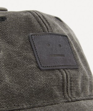 Acne Studios - Leather Patch Baseball Cap image number 2