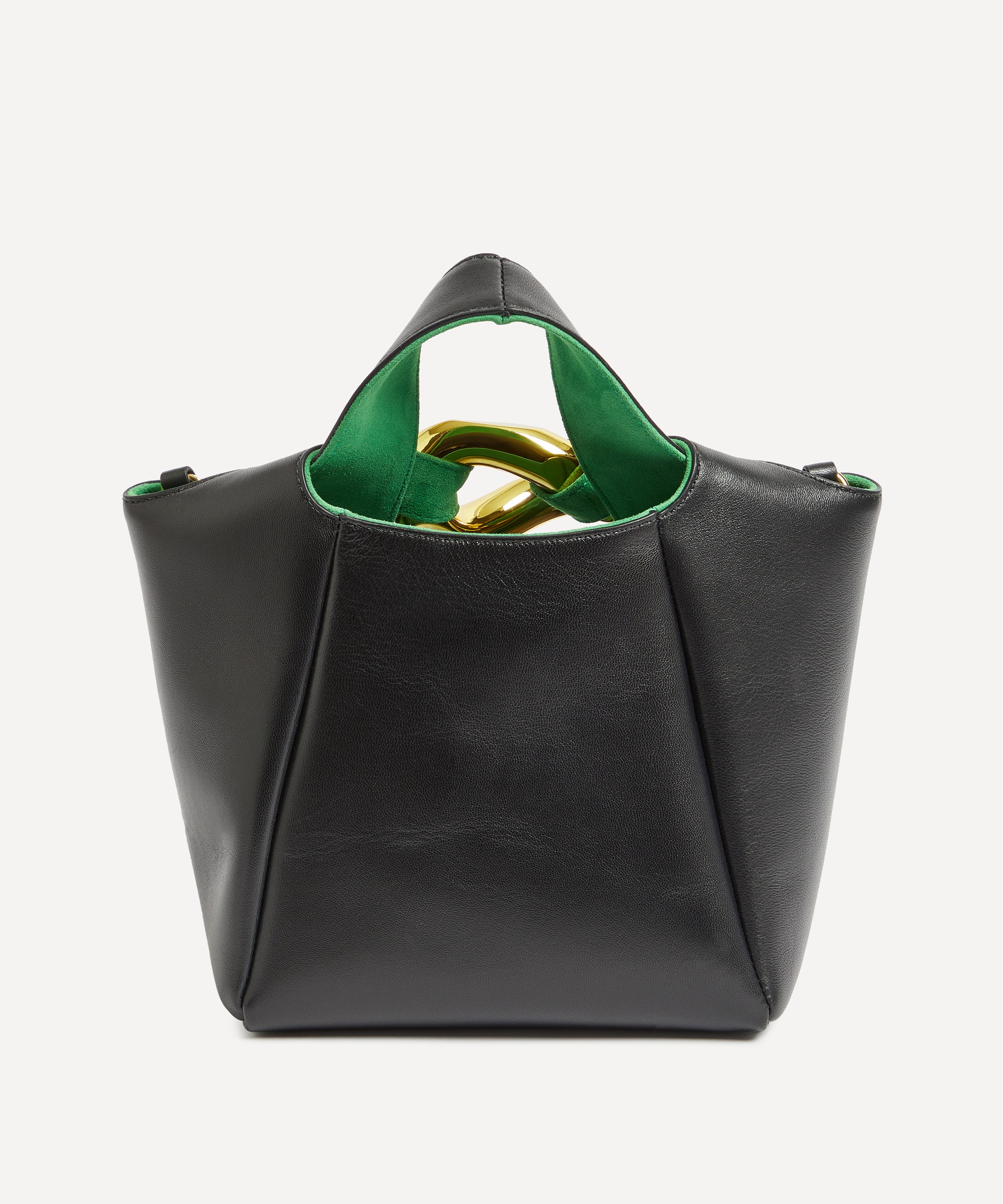Green Lambskin Leather Women Shoulder Bag Tote Bag - China