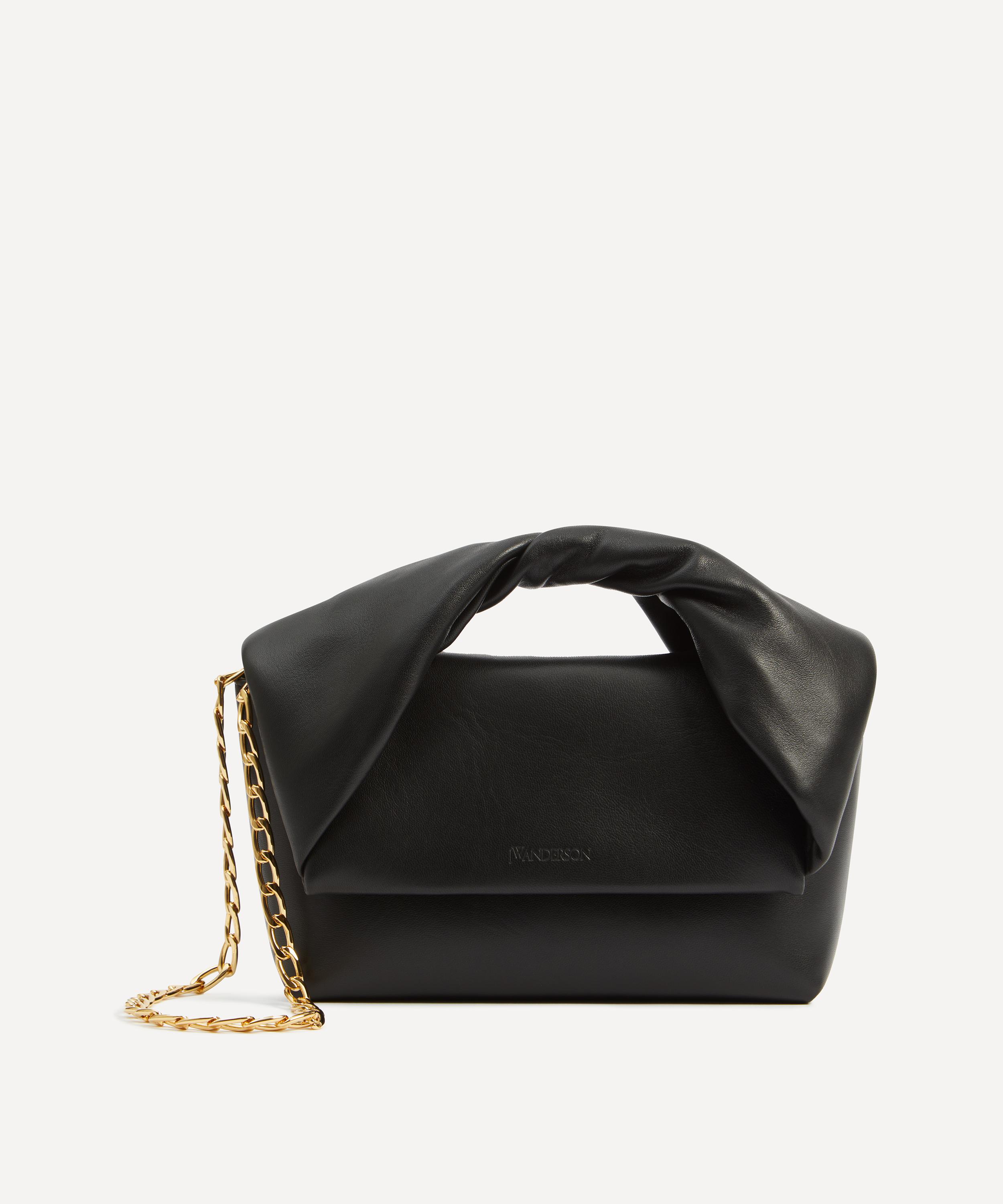 JW Anderson - Medium Twister Leather Top Handle Bag