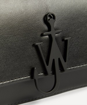 JW Anderson - Anchor Chain Baguette Leather Shoulder Bag image number 4