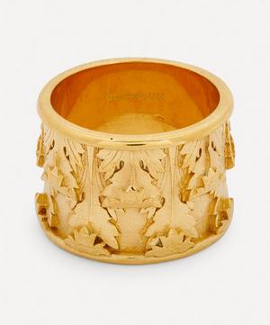 Aymer Maria - 18ct Gold-Plated Recycled Pilastro Ring I image number 0