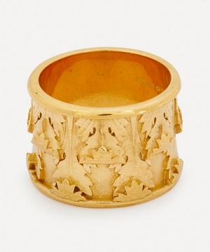 Aymer Maria - 18ct Gold-Plated Recycled Pilastro Ring I image number 2